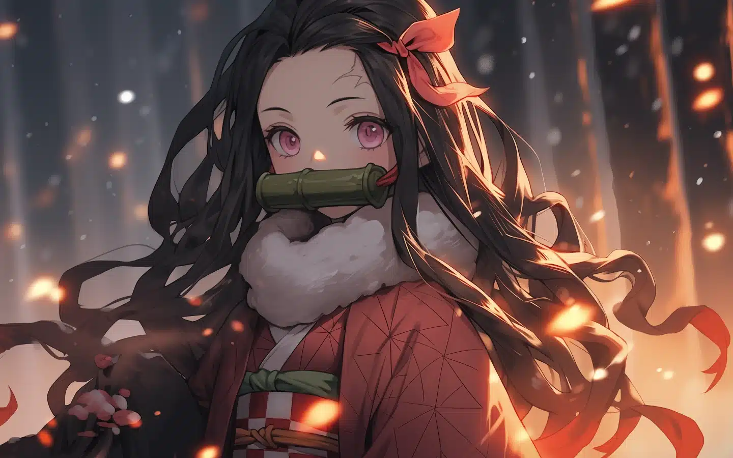 Nezuko Kimetsu no Yaiba ilustración 0101