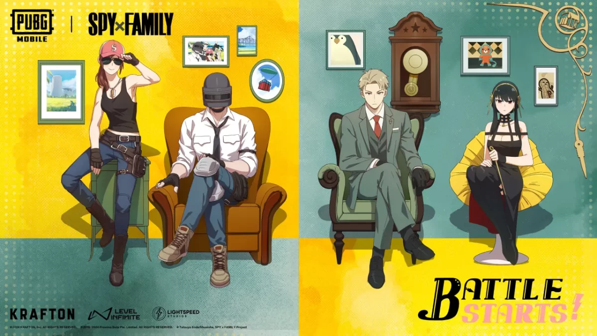 PUBG Mobile y Spy x Family
