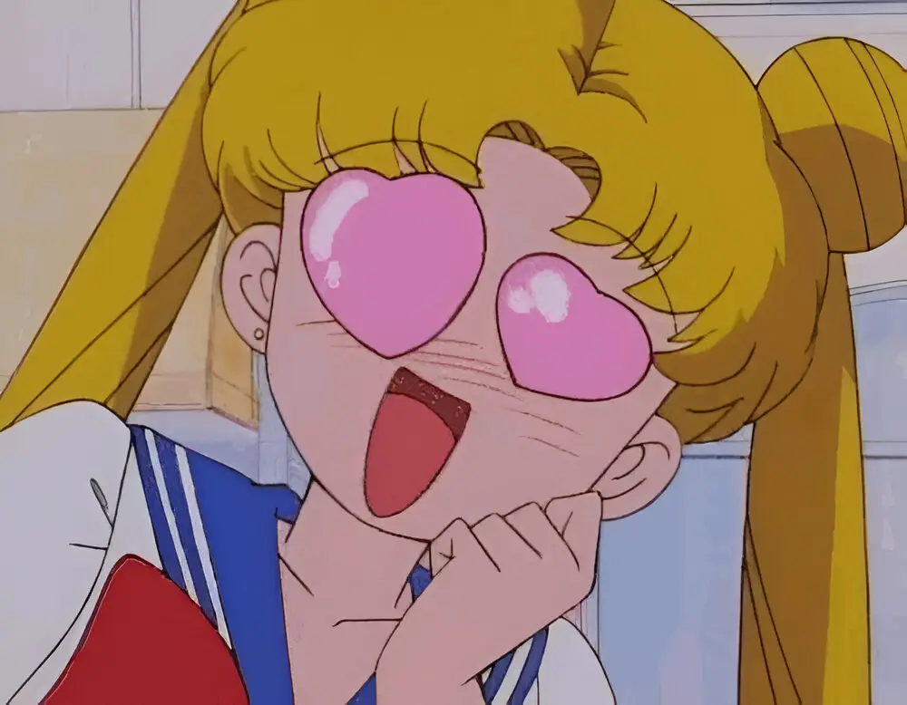 Serena Sailor Moon enamorada