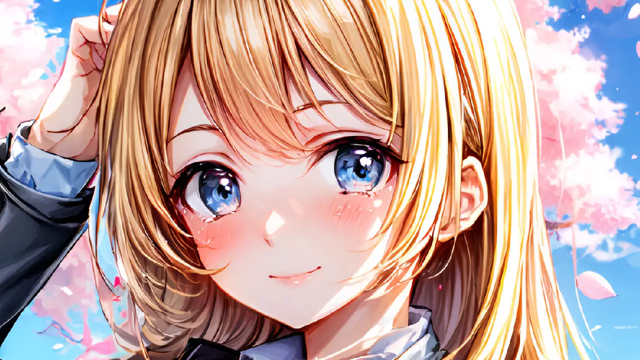 Your lie in April Kaori portada