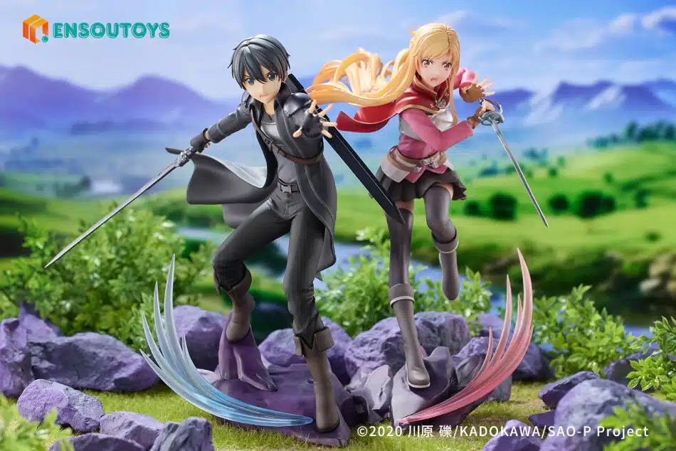 Sword Art Online: Kirito y Asuna regresan en una figura 1