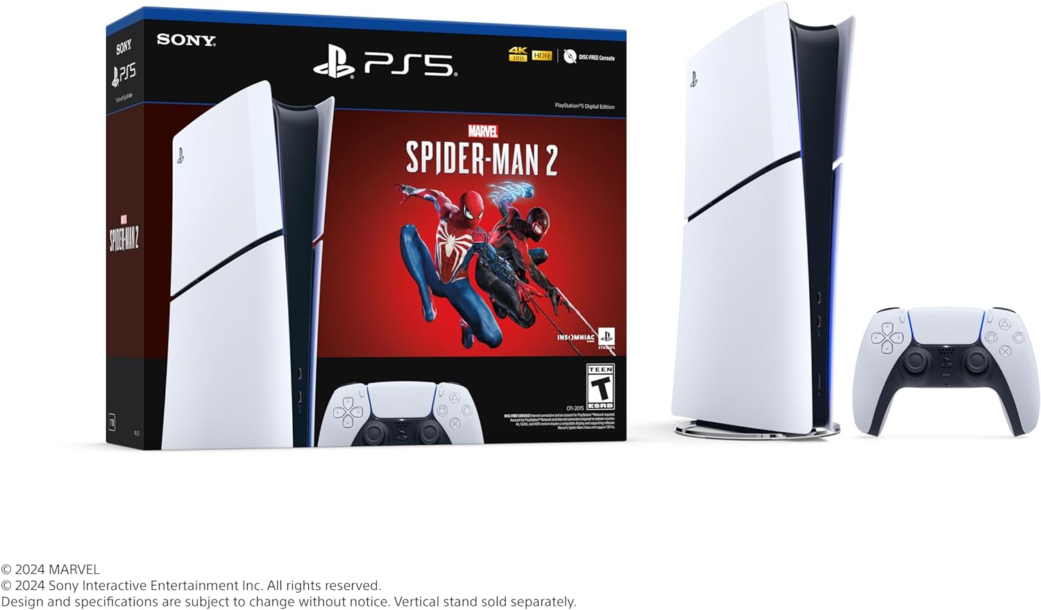 El Bundle digital Playstation 5 con Marvel's Spiderman 2 es una de las mejores opciones en este Hotsale de Amazon 2024