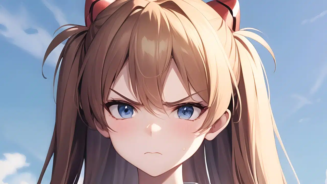 Evangelion Asuka anime