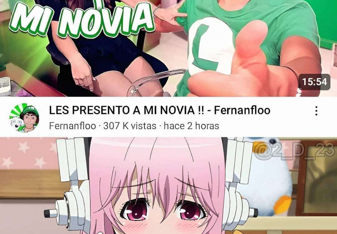Los fans de Super Sonico están “decepcionados” con el YouTuber Fernanfloo