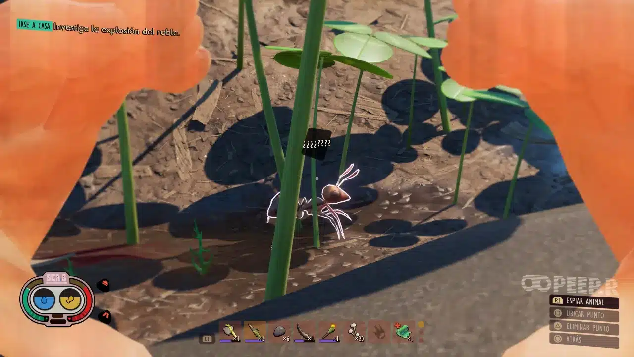 Gameplay de Grounded en PS5 #4