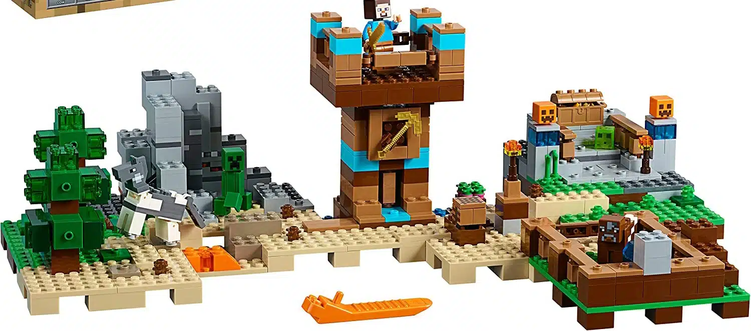 Juguetes oficiales de Lego y Minecraft