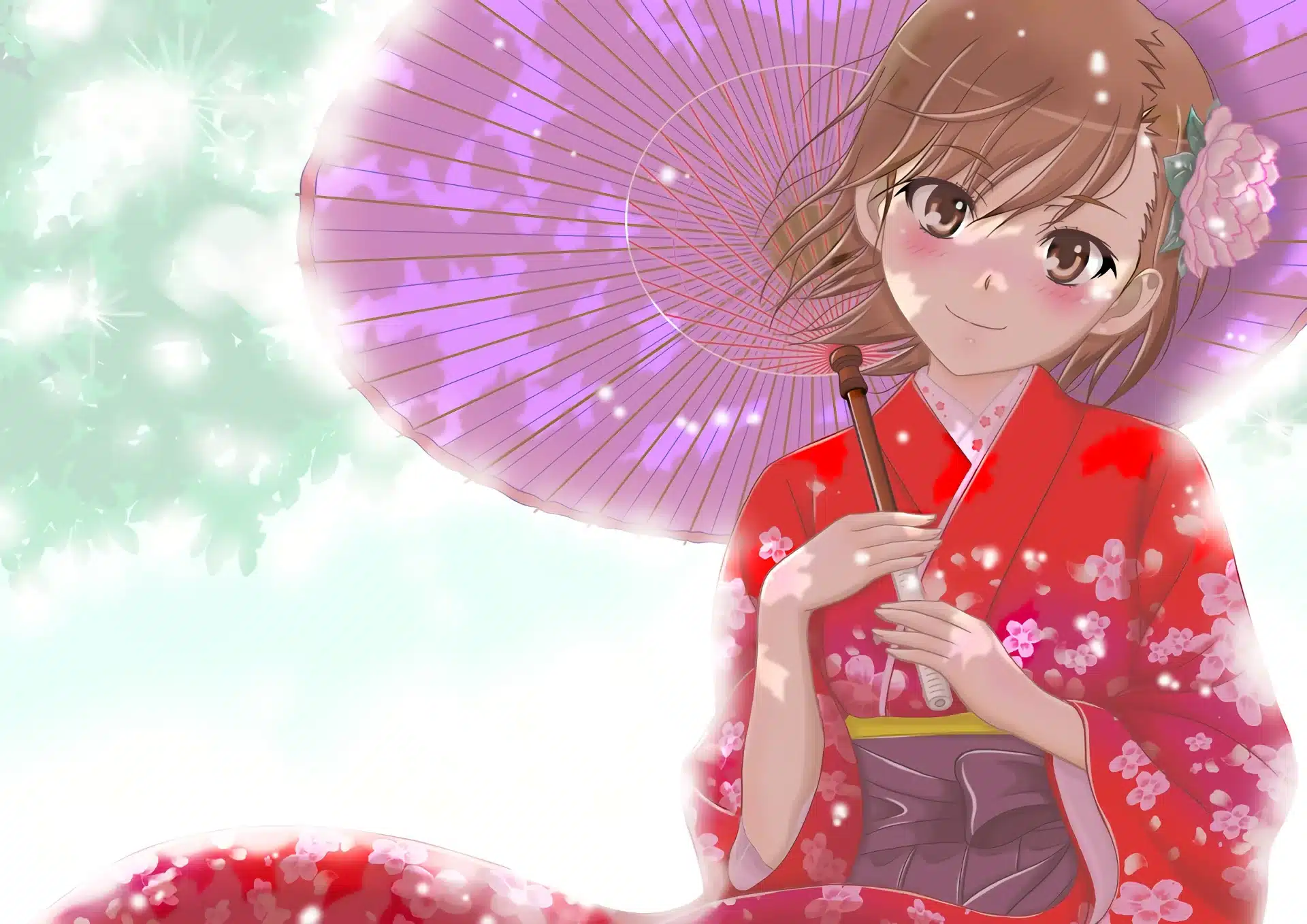 Mikoto Misaka To Aru Kagaku no Railgun ilustración 0101