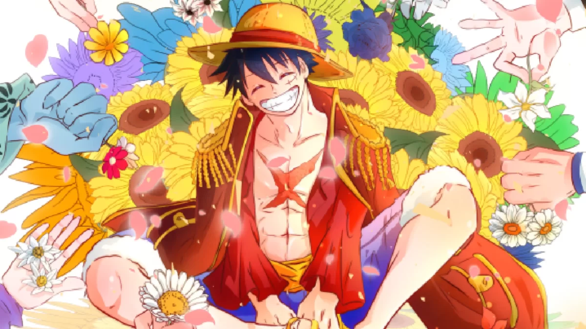Fan art del cumpleaños de Luffy por Pixiv Id 20004699