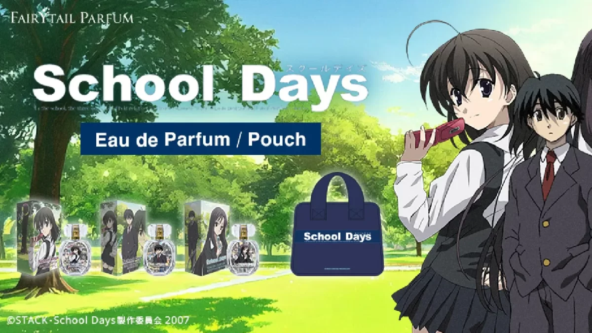 Anuncio oficial de los perfumes de School Days