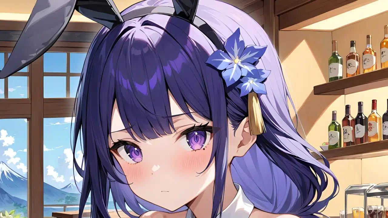 Shogun Raiden Bunny genshin Impact