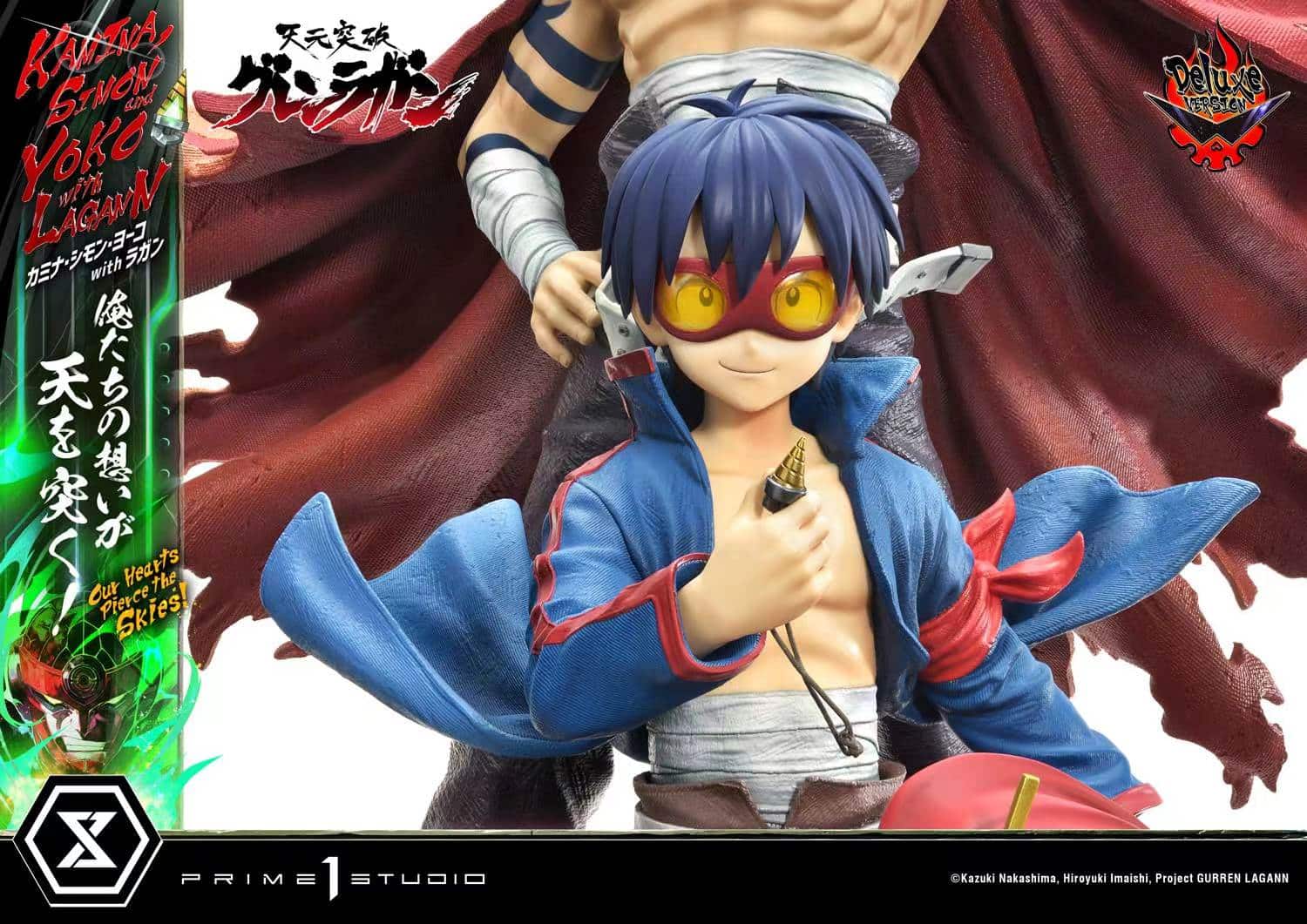 Simon en la figura de Gurren Lagann