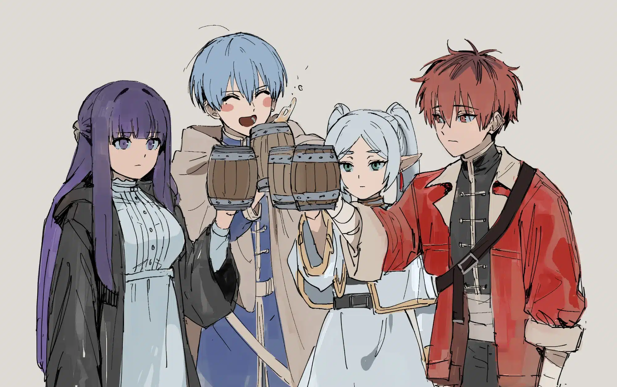 Sousou no Frieren anime ilustración 0101