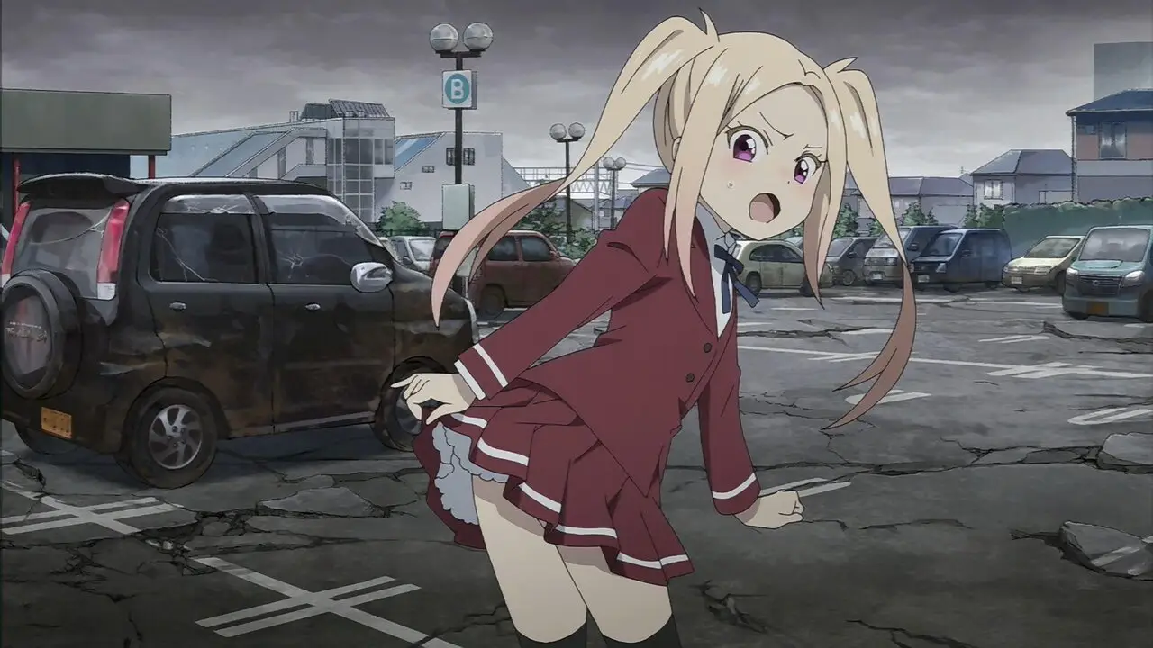 Waifu de Train to the End of the World se viraliza mostrando su ropa interior