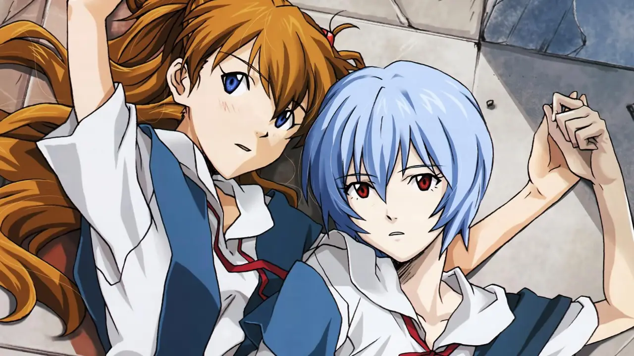 Rei y Asuka de Evangelion se presentan como novias en esta increíble figura