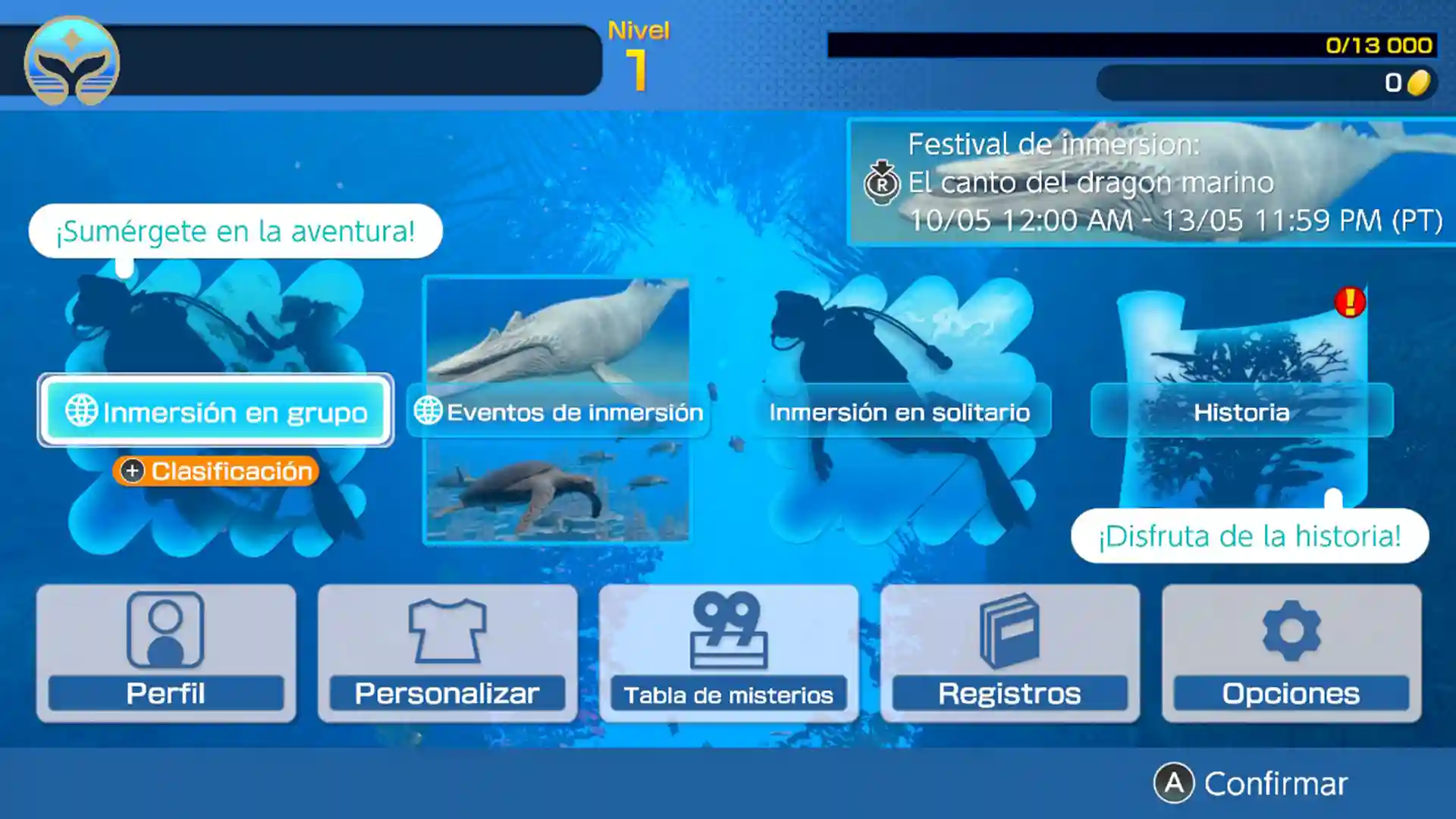 Endless Ocean Luminous