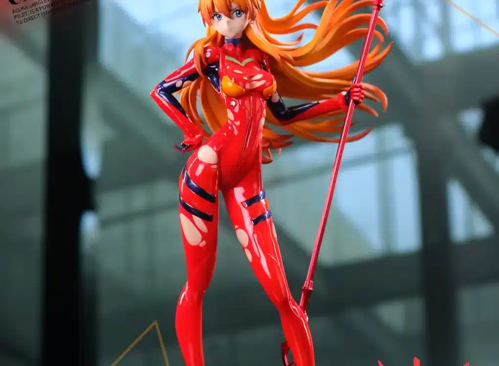 Neon Genesis Evangelion: Asuka Langley se muestra aguerrida en nueva figura