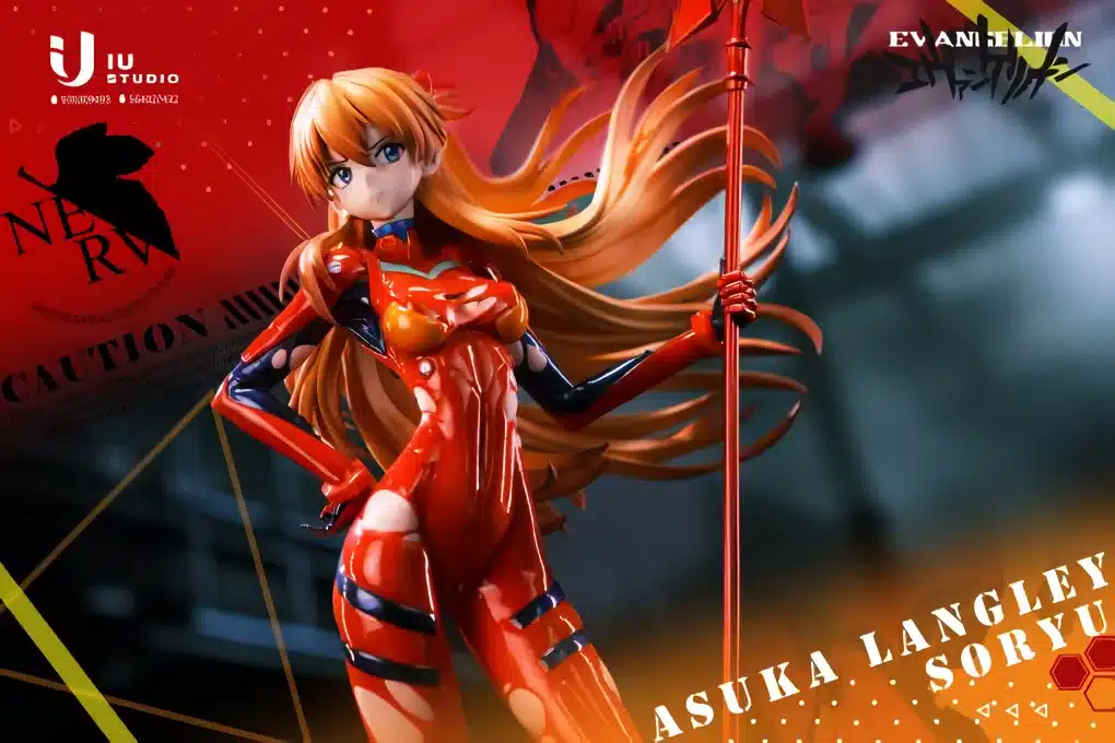 Neon Genesis Evangelion: Asuka Langley se muestra aguerrida en nueva figura
