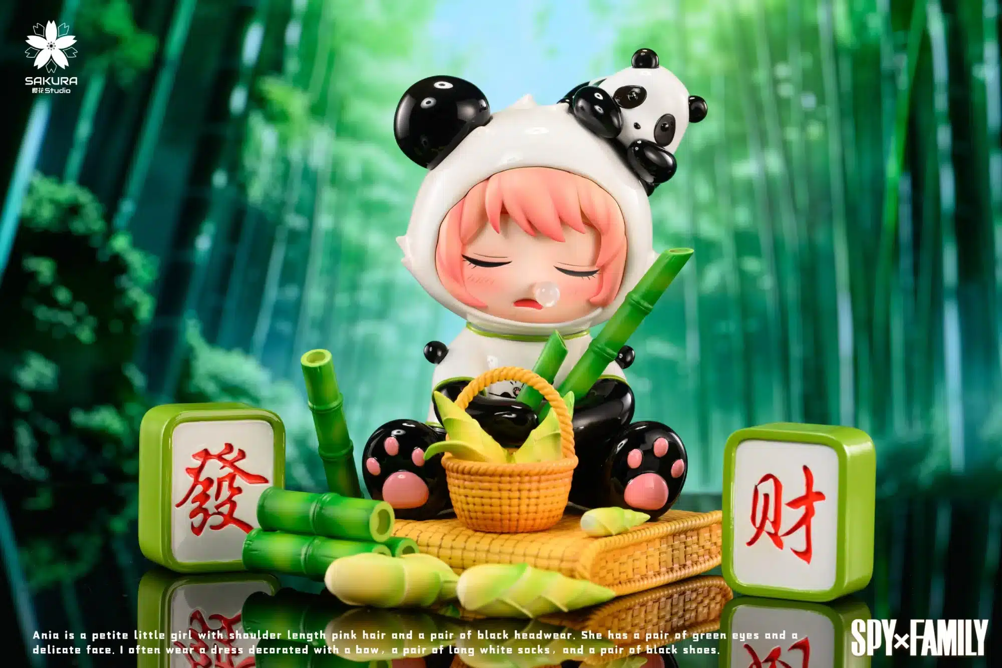 Anya Forger Spy x Family panda figura 0101