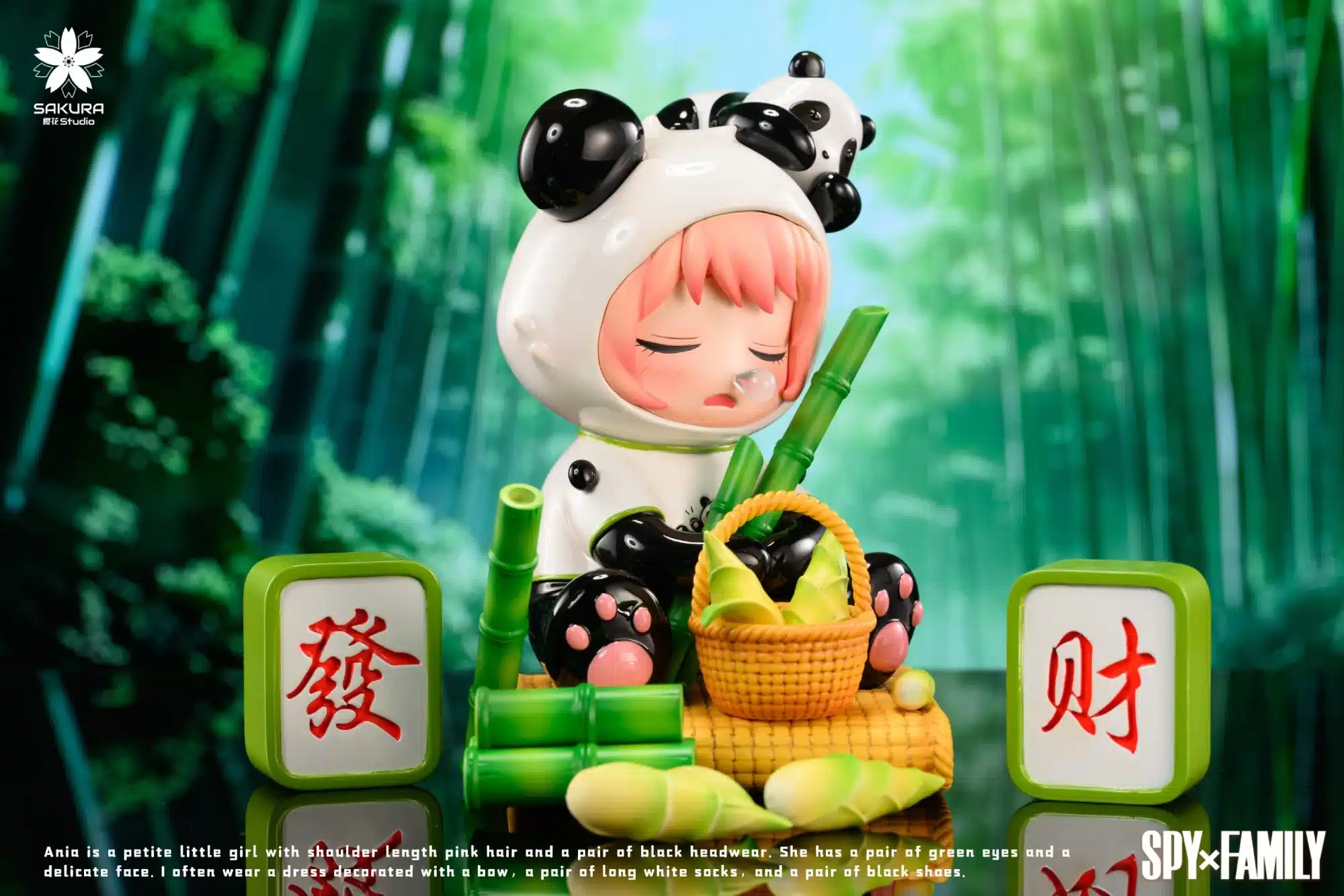 Anya Forger Spy x Family panda figura 0104