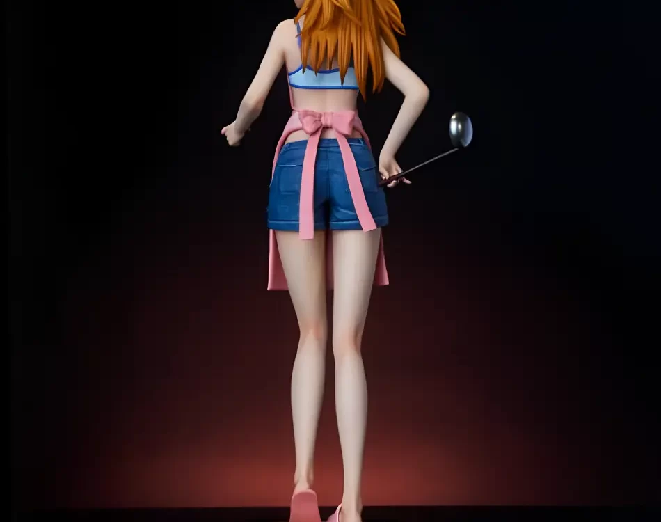 Asuka vista desde atras