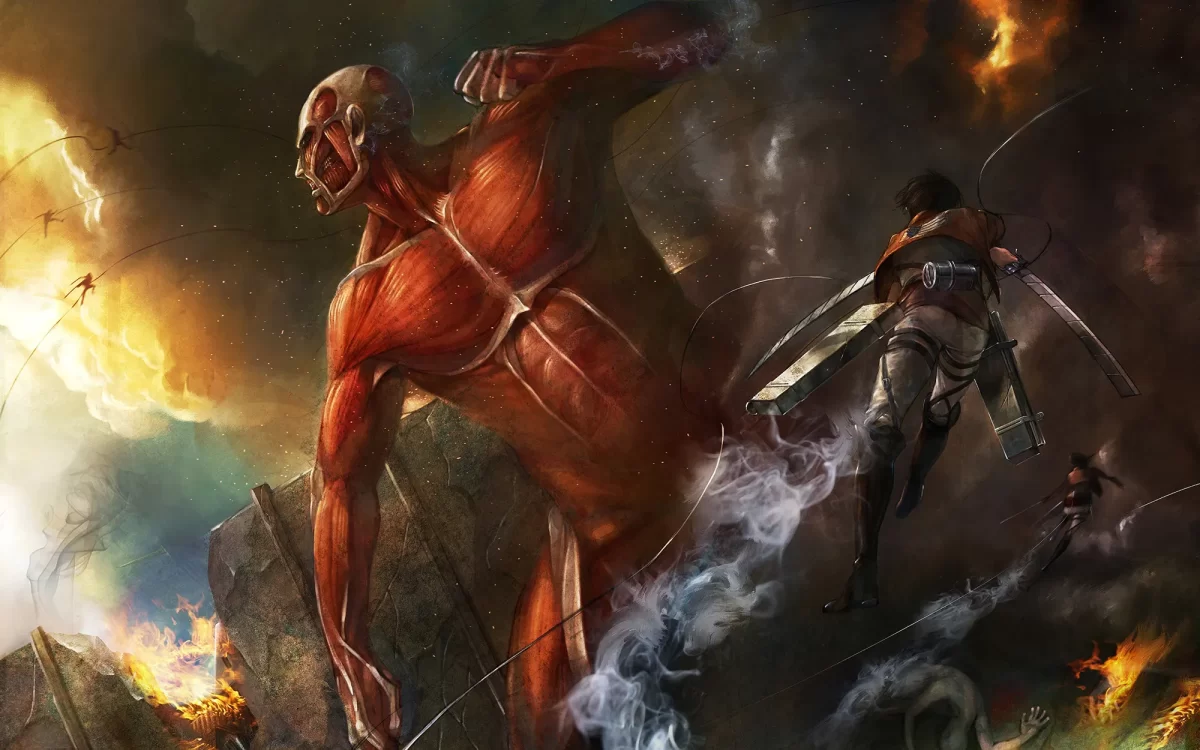 Attack On Titan anime ilustracion 0101