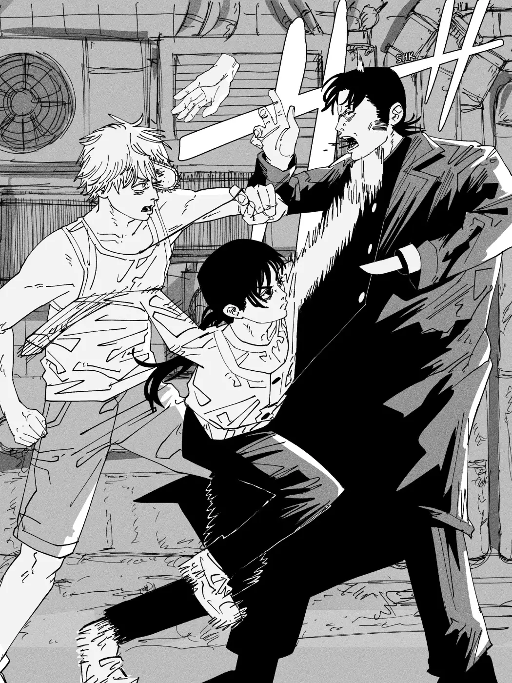 Chainsaw Man 168 fanmade panel 0105