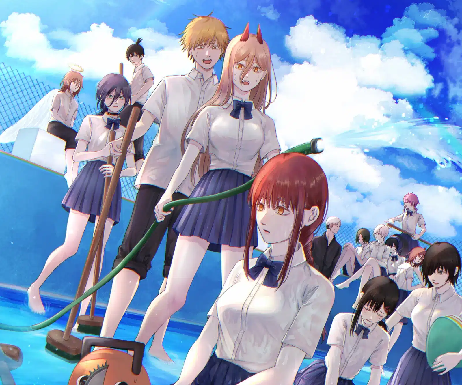 Chainsaw man ilustración 0101