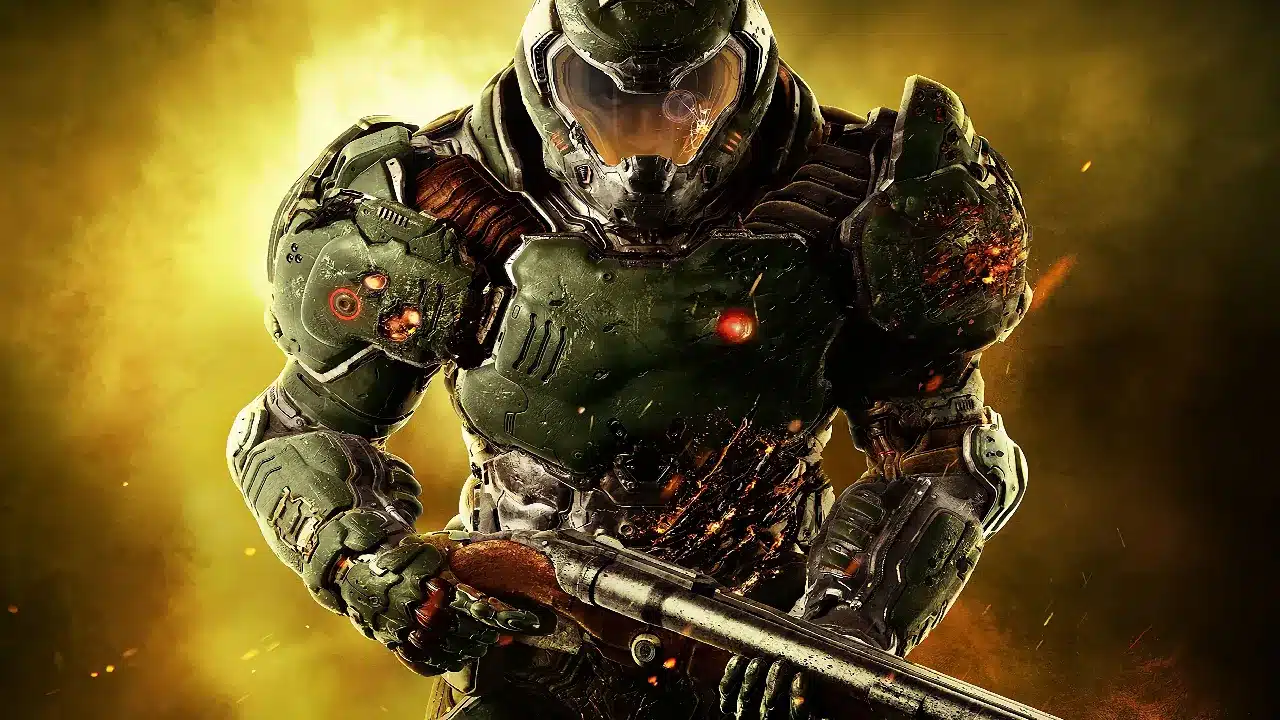 Póster oficial de DOOM 2016