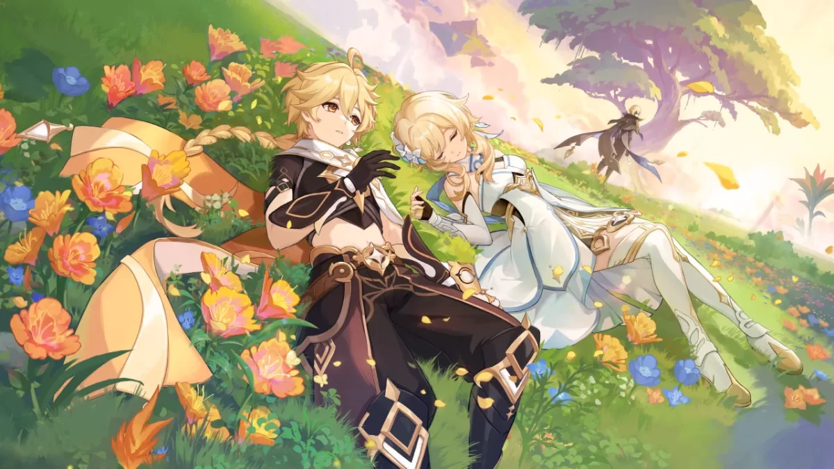 Arte oficial de Genshin Impact para la Anime Expo 2024