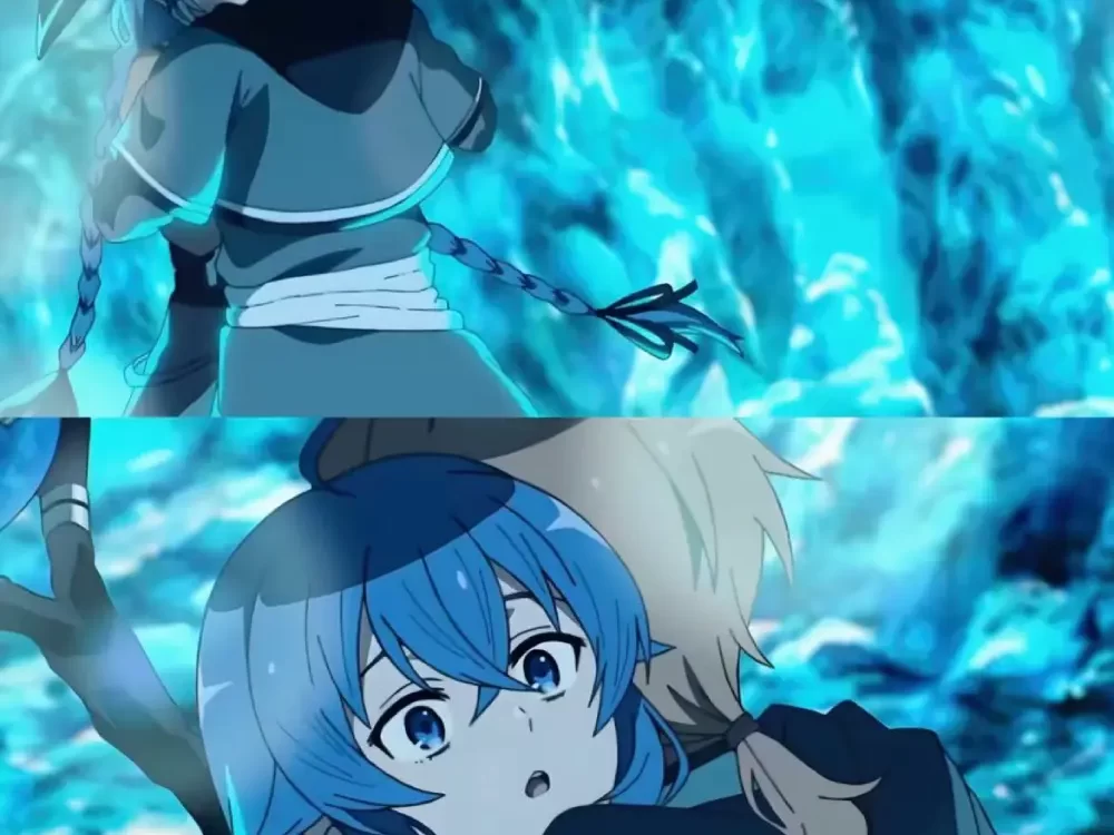Mushoku Tensei Rudeus y Roxy anime