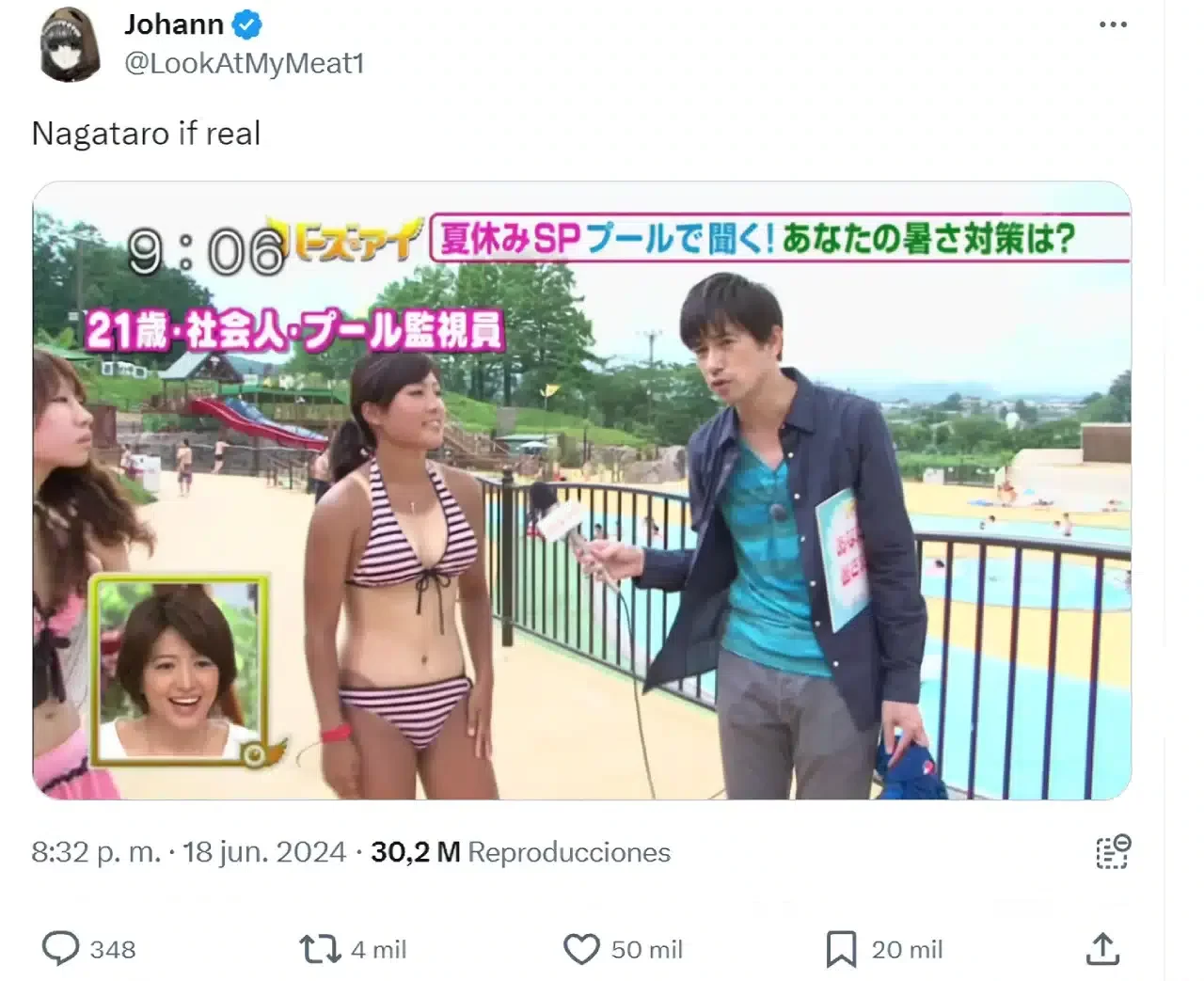 Una Nagatoro-san de la vida real se vuelve viral por Japón