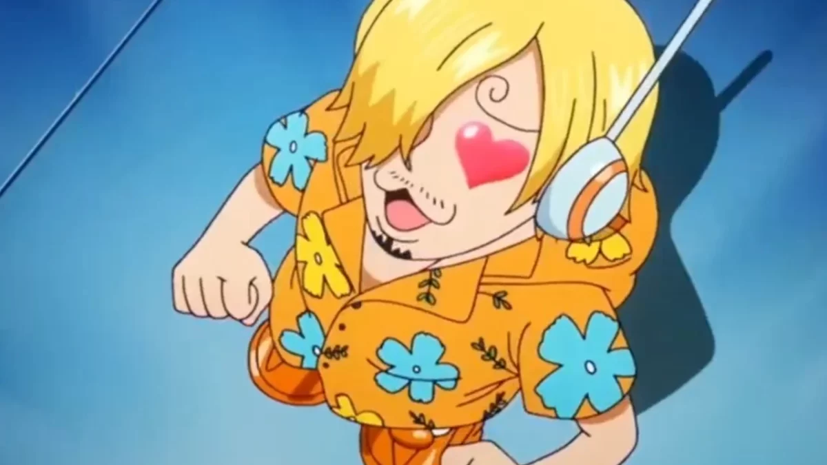 Sanji enamorado de Stussy (Anime)