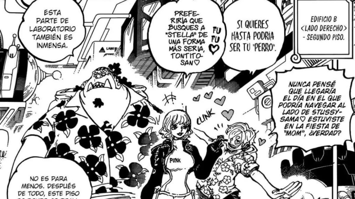 Sanji enamorado de Stussy (Manga)