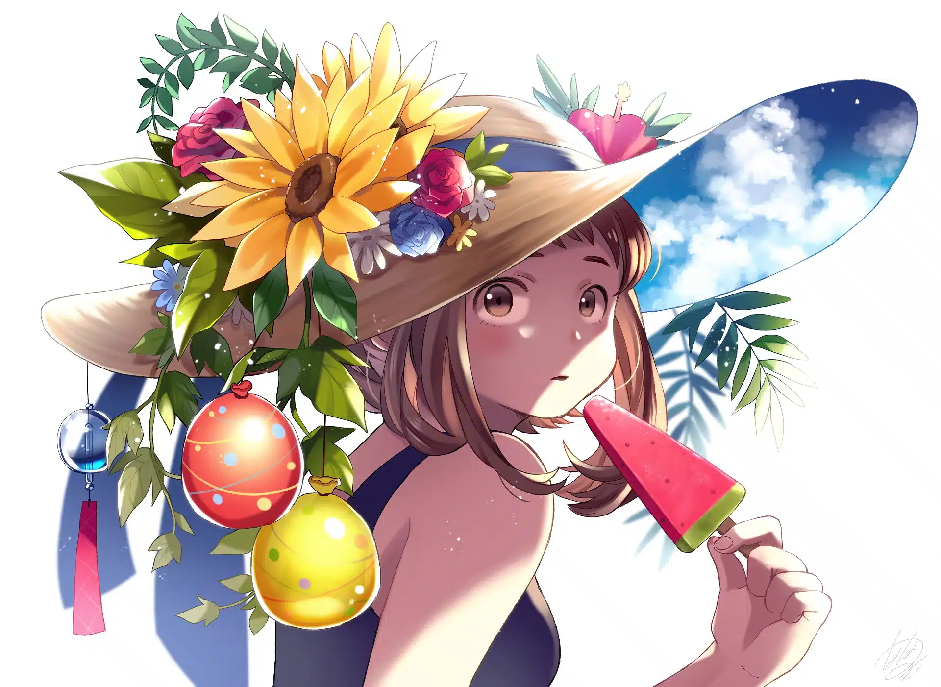 Ochako Uraraka My Hero academia ilustración 0102