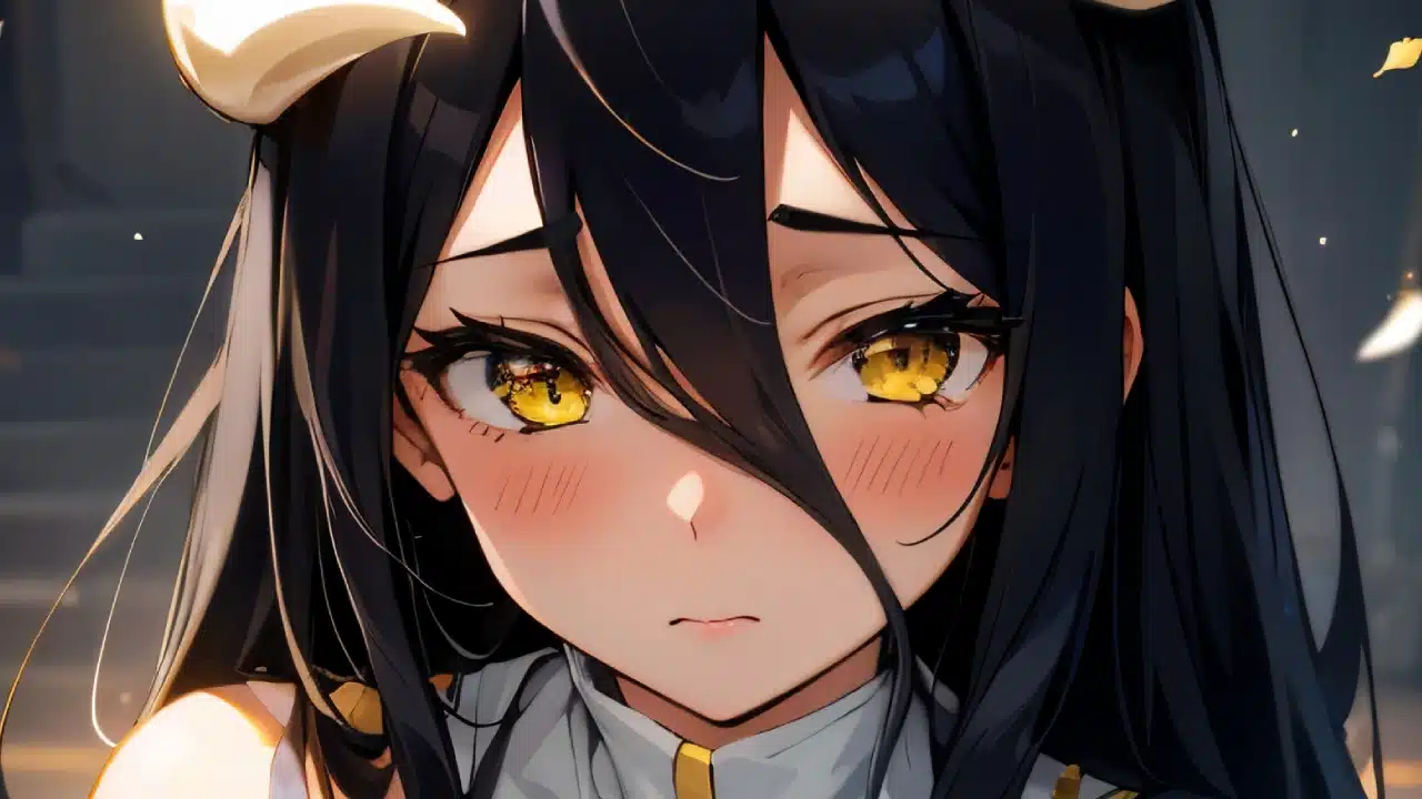 Overlord: Albedo luce un revelador vestido chino en atractiva Figura