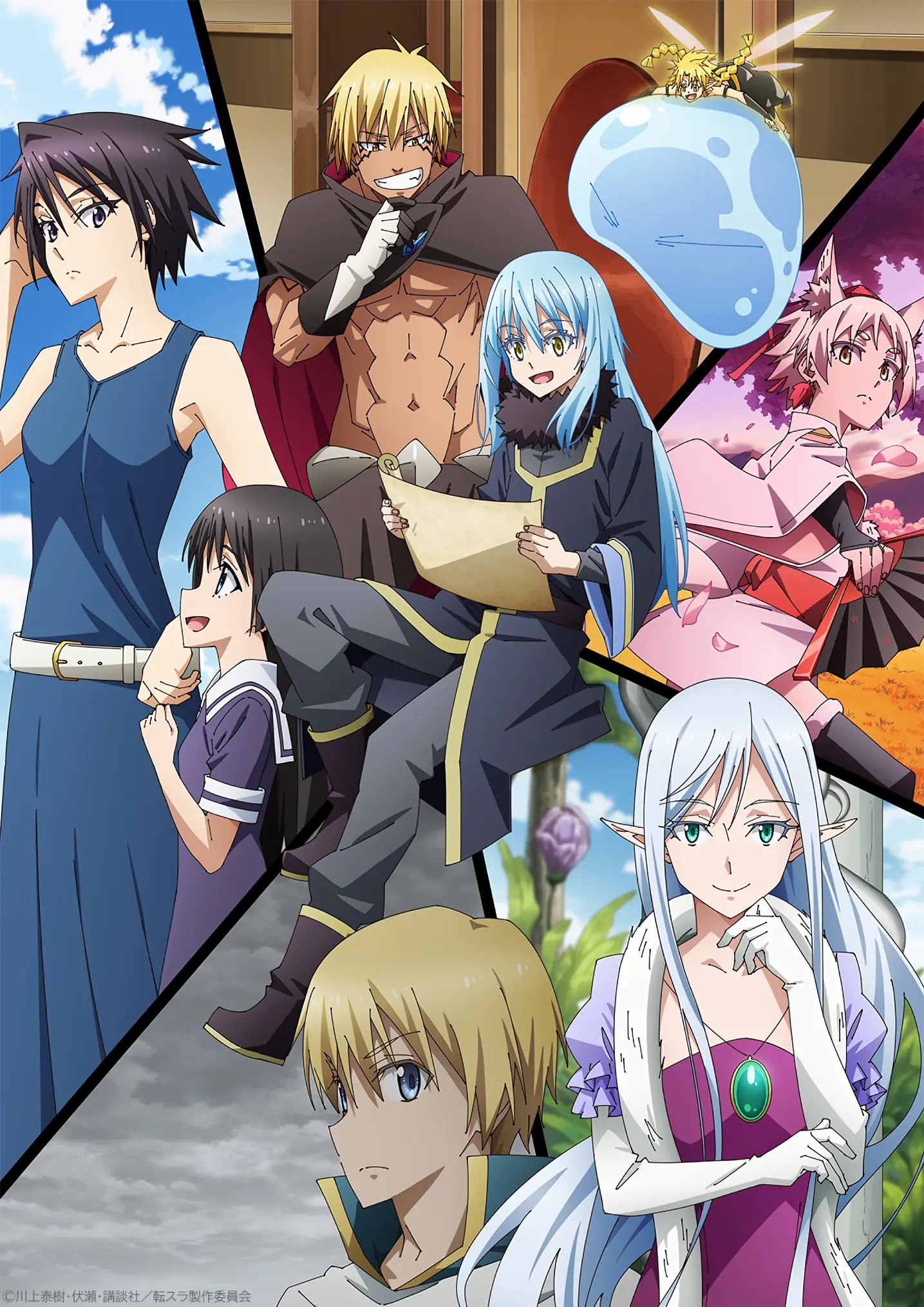 Tensei Shitara Slime Datta Ken season 3 visual