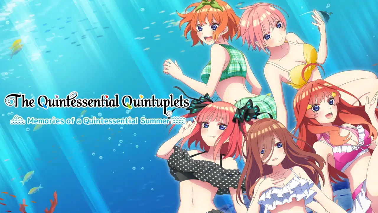 Go-Toubun no Hanayome: Las Quintillizas llegan al Crunchyroll Game Vault