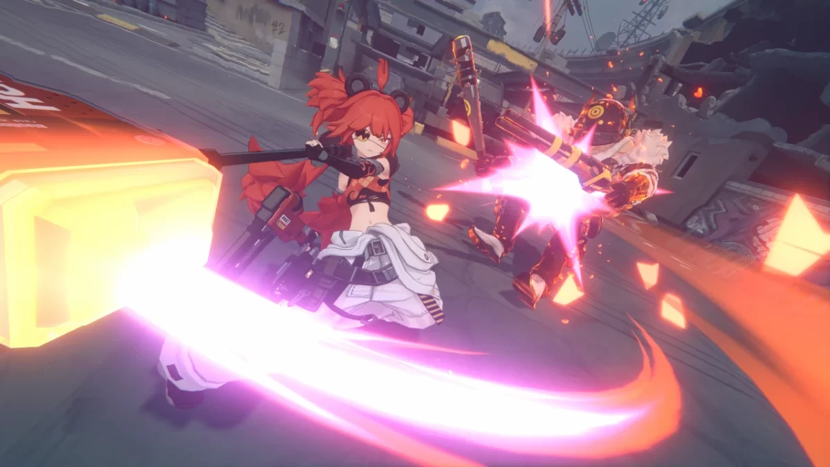 Imagen oficial del combate de Zenless Zone Zero