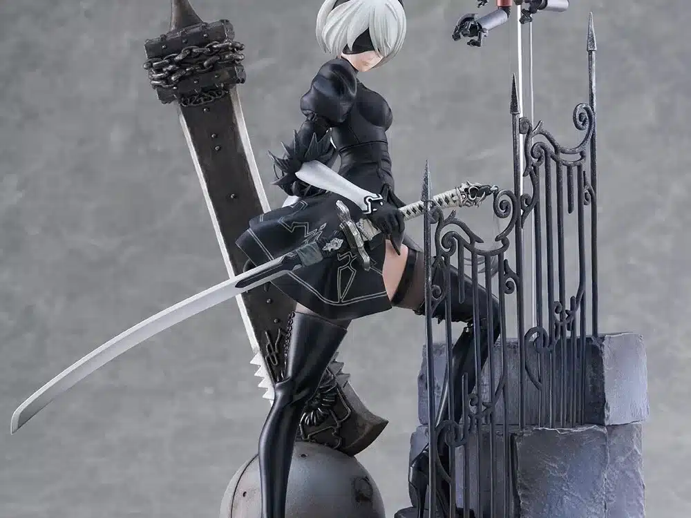 La cautivadora 2B de NieR: Automata estrena asombrosa figura repleta de detalles