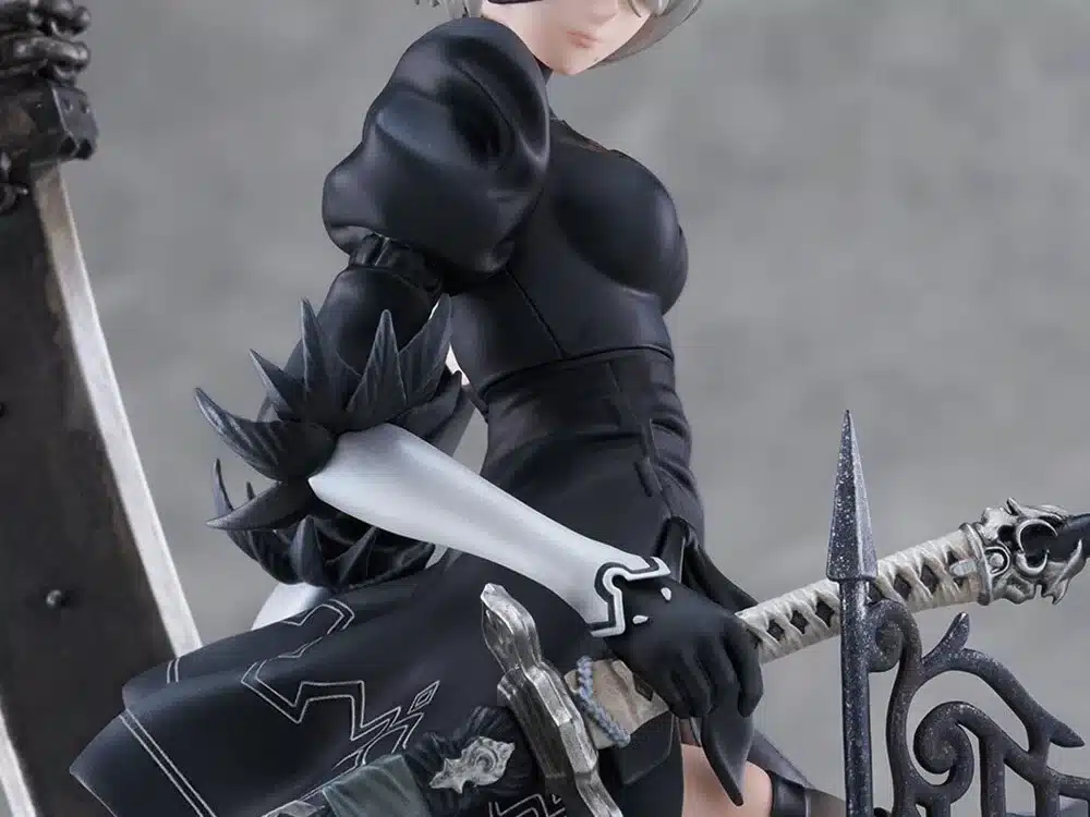 La cautivadora 2B de NieR: Automata estrena asombrosa figura repleta de detalles