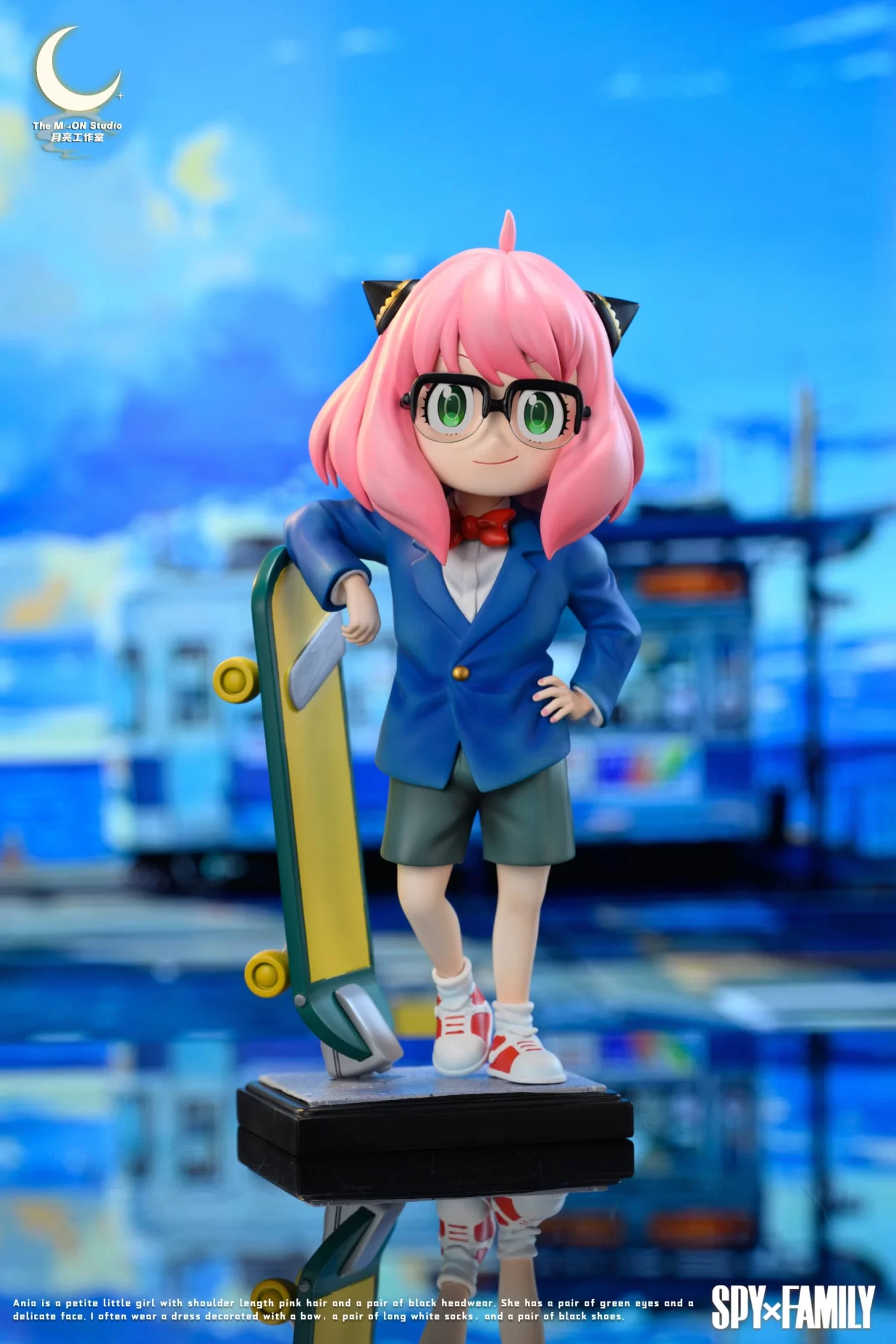 Spy x Family: Anya Forger hace homenaje a Detective Conan y Slam Dunk en figuras
