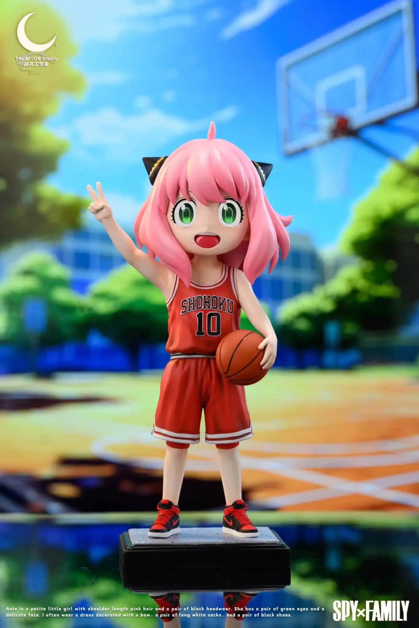 Spy x Family: Anya Forger hace homenaje a Detective Conan y Slam Dunk en figuras
