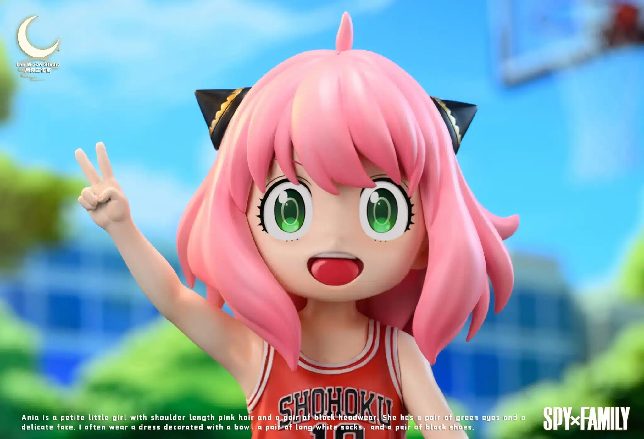Spy x Family: Anya Forger hace homenaje a Detective Conan y Slam Dunk en figuras