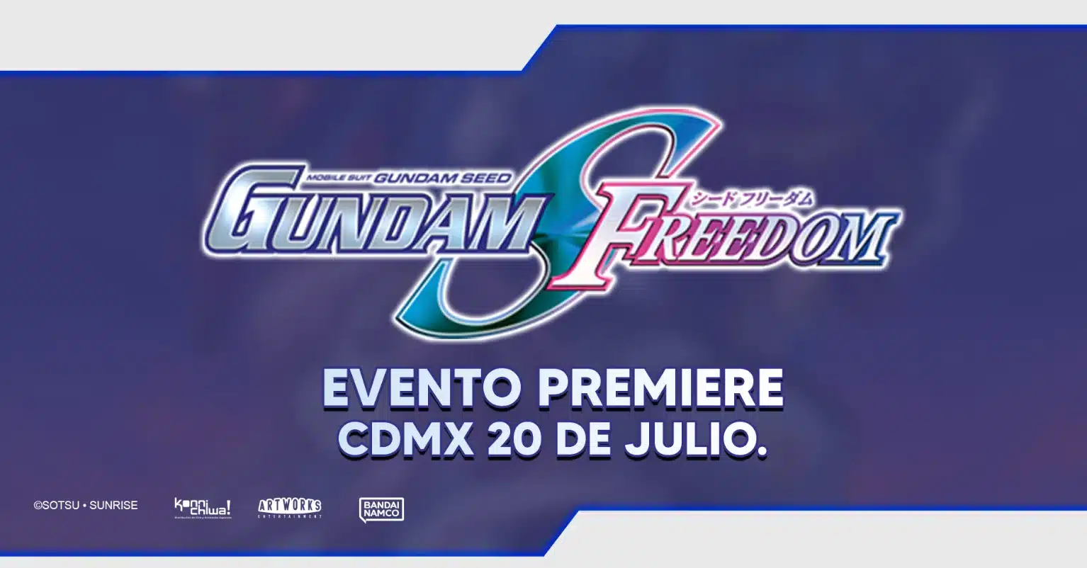 Gundam Seed Freedom llega a México con un evento especial
