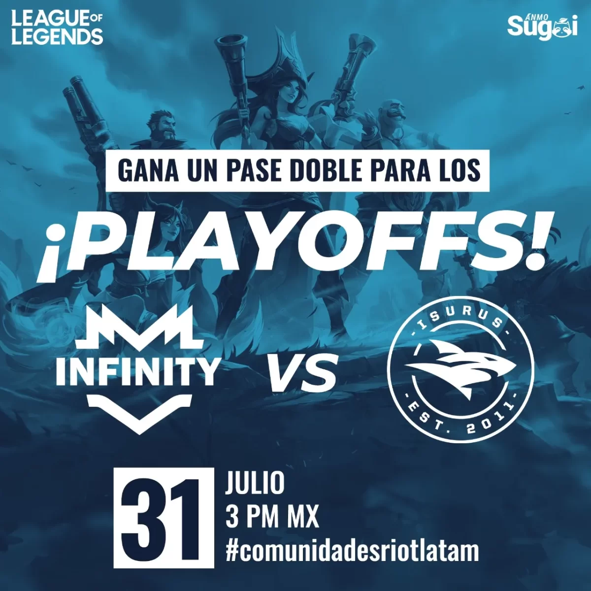 Vive la emoción de los Playoffs en la LLA Clausura 2024 y gana un pase doble