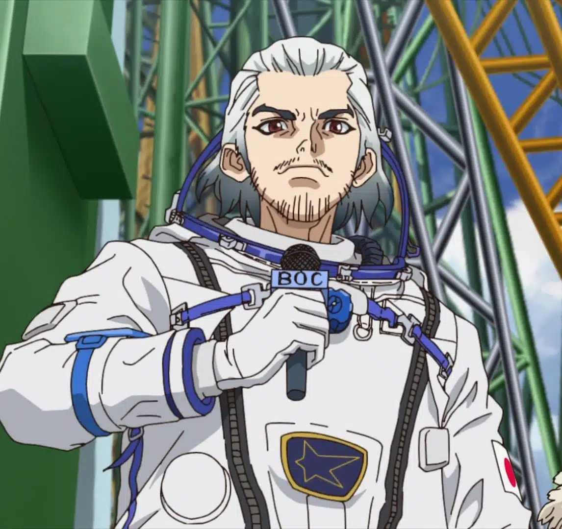 Byakuya Ishigami anime captura 0101