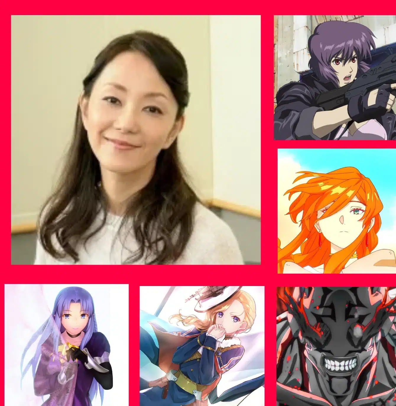 Fallece Atsuko Tanaka, voz de Bayonetta y Motoko Kusanagi en Ghost in the Shell