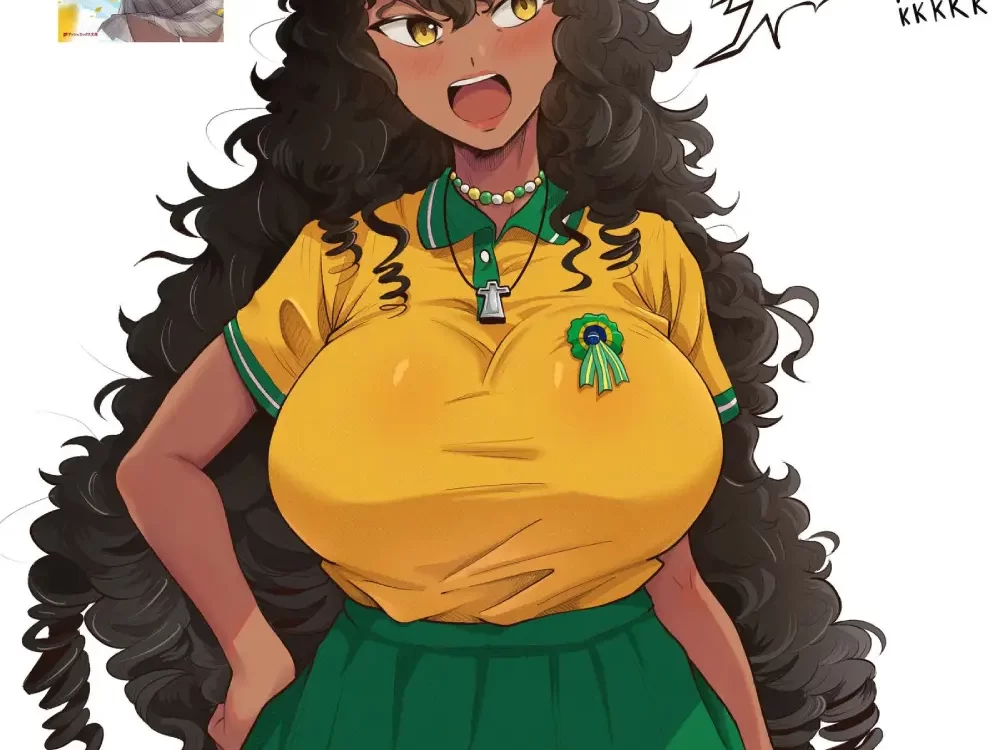 Kasshoku Musume no latina-san fanart