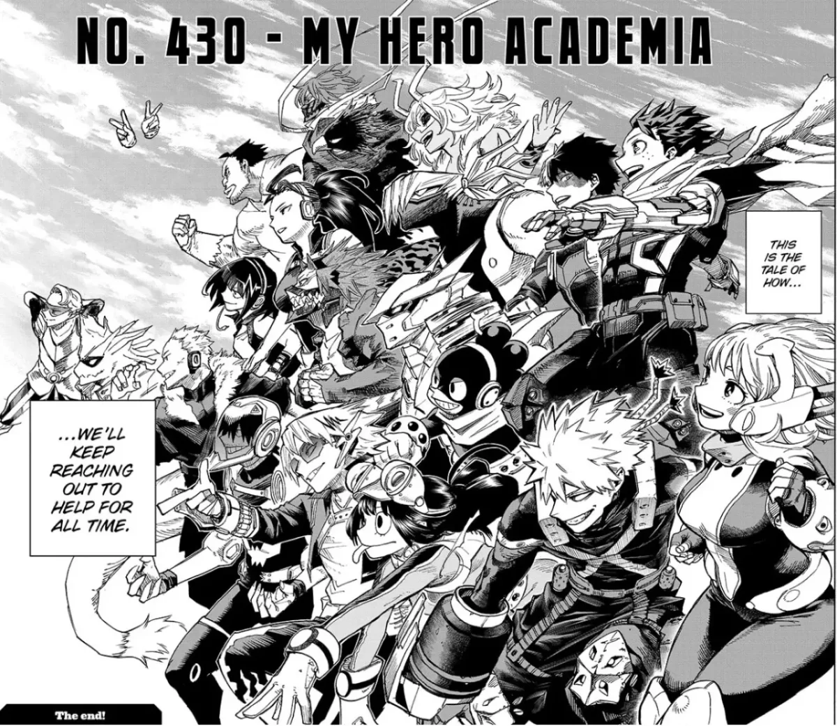 Asรญ fue el final de My Hero Academia con su capรญtulo 430