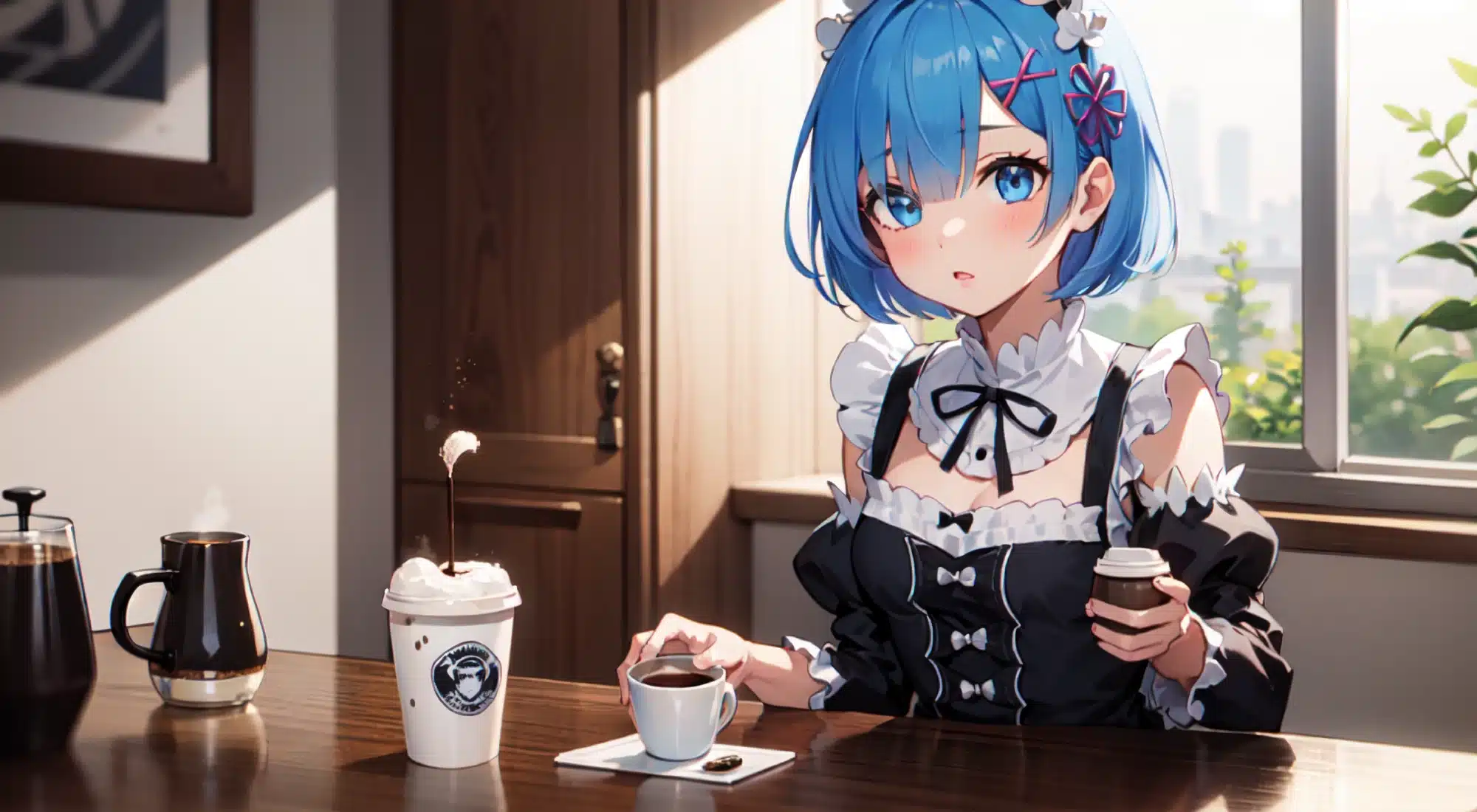 Re: Zero Rem ilustración 0901